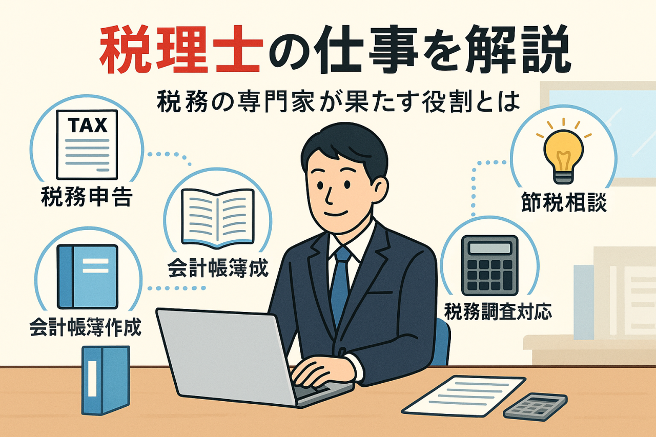 税理士とはどんな仕事か解説！