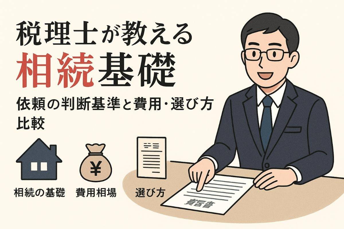 税理士が相続の基礎知識と依頼判断のポイント解説！費用相場や選び方も実例で比較