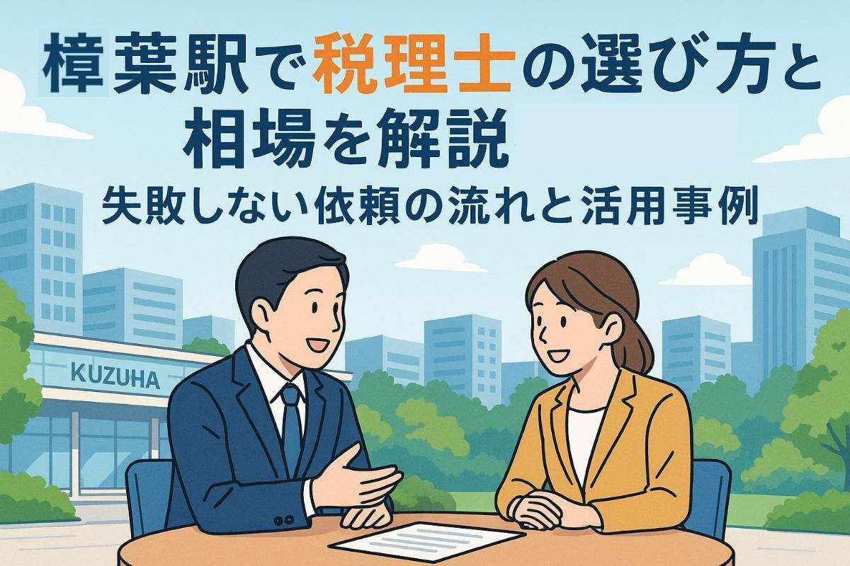樟葉駅で税理士の選び方と相場を解説！失敗しない依頼の流れと活用事例