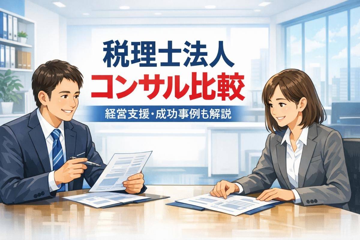 税理士法人のコンサルティングの業務内容と選び方徹底比較｜経営支援・成功事例も解説