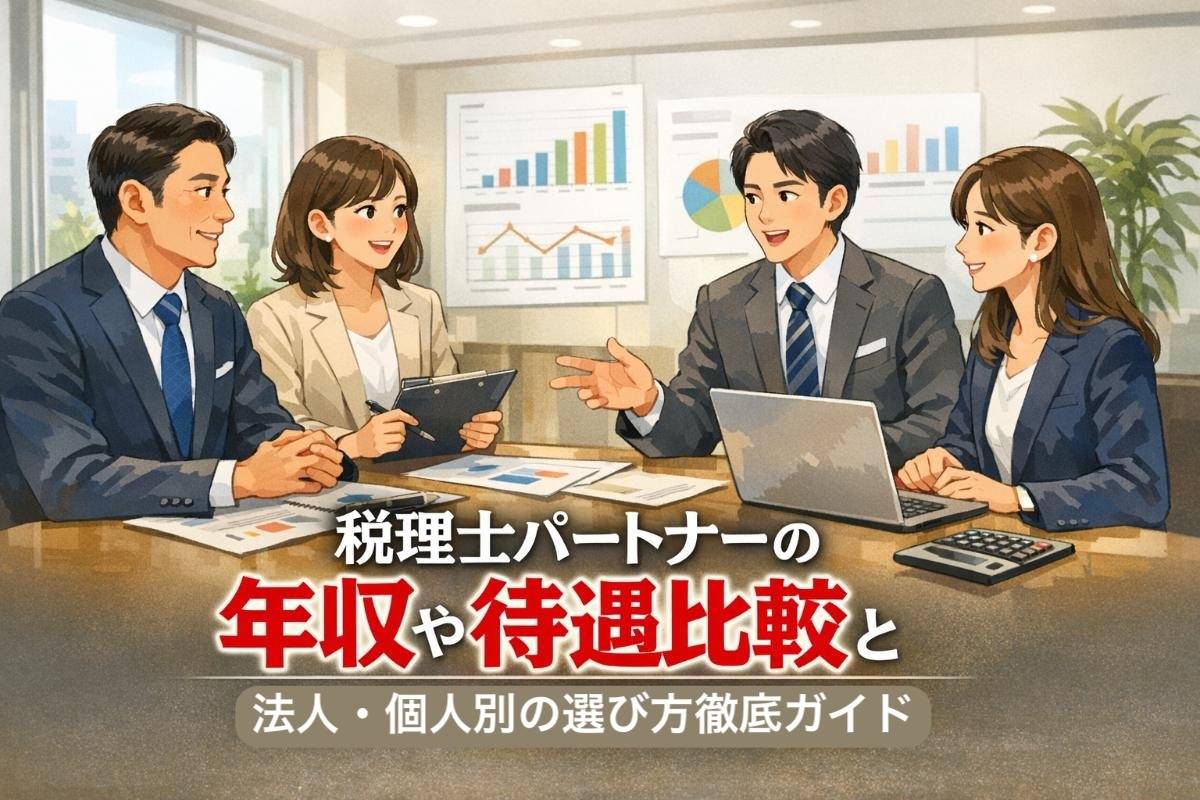税理士パートナーの年収や待遇比較と法人・個人別の選び方徹底ガイド