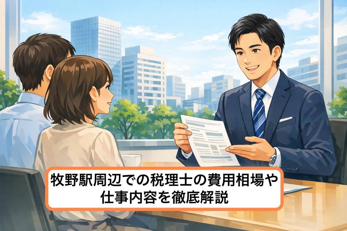 牧野駅周辺での税理士の費用相場や仕事内容を徹底解説