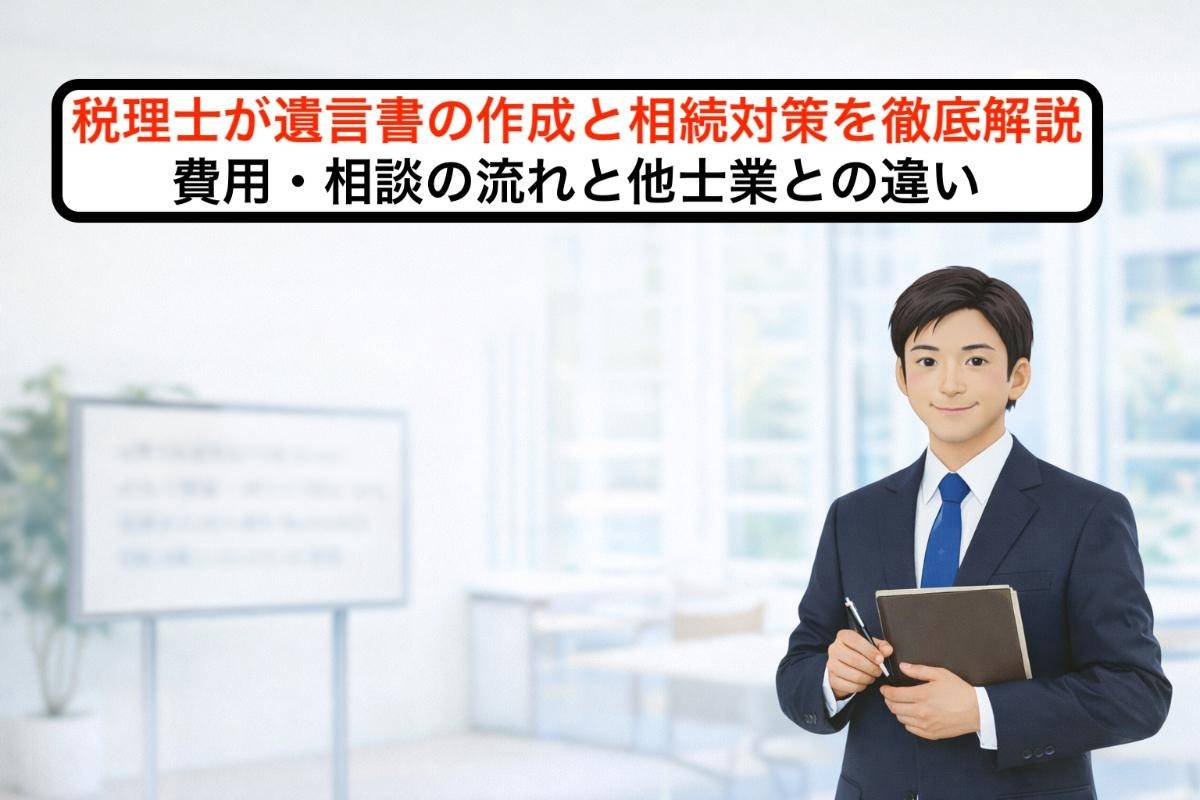 税理士が遺言書の作成と相続対策を徹底解説｜費用・相談の流れと他士業との違い