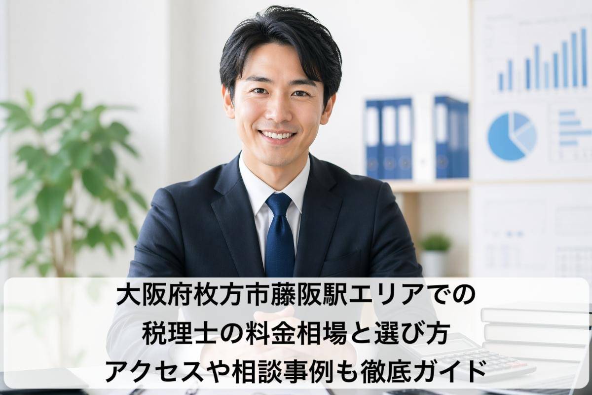 大阪府枚方市藤阪駅エリアでの税理士の料金相場と選び方｜アクセスや相談事例も徹底ガイド