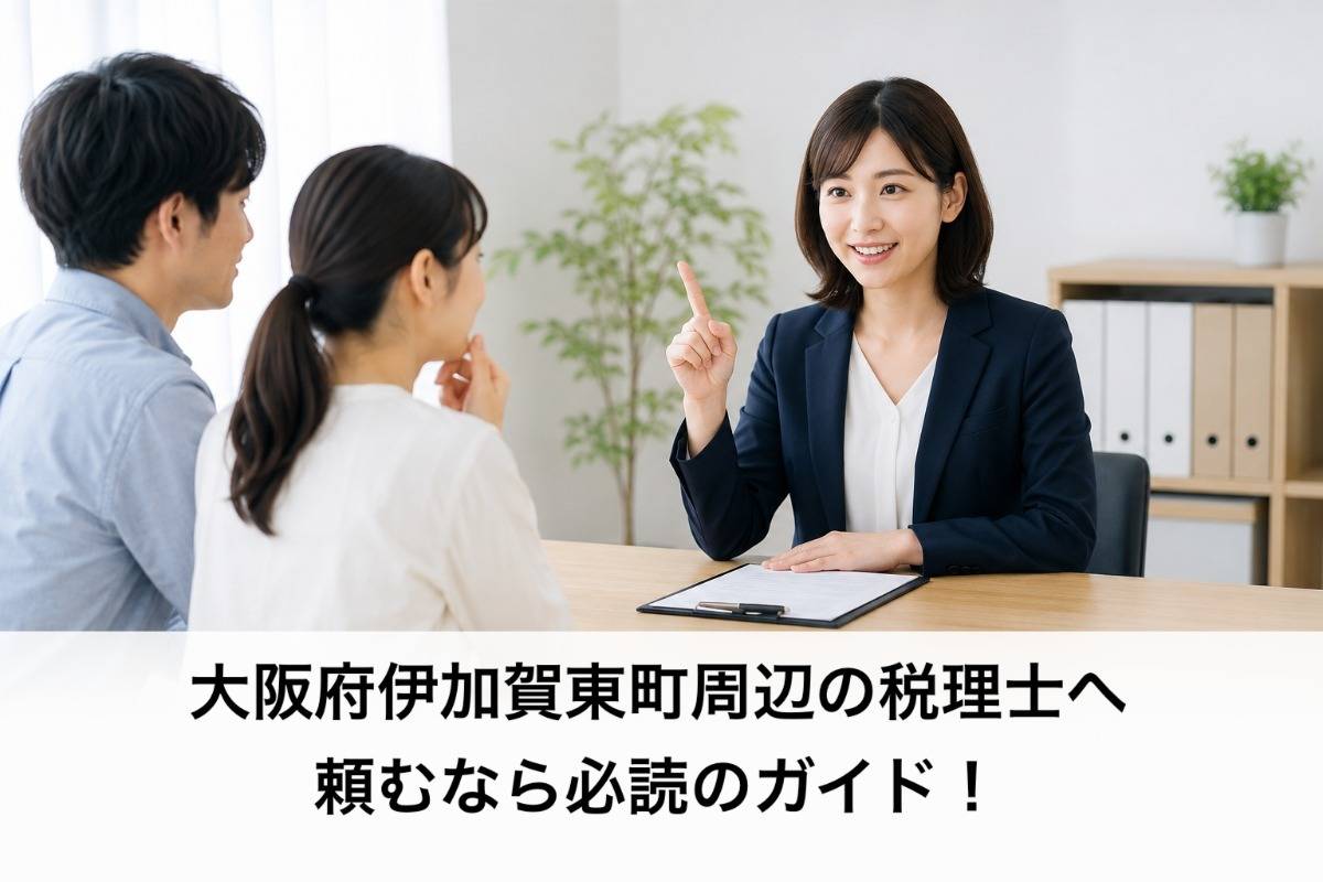 大阪府伊加賀東町周辺の税理士へ頼むなら必読のガイド！